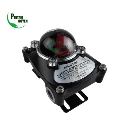 China Young Aluminum Die Casting Technology Limit Switch Box APL210 APL-210 Valve Position Indicator Monitor Valve Osition Signal Feedback Indicator for sale