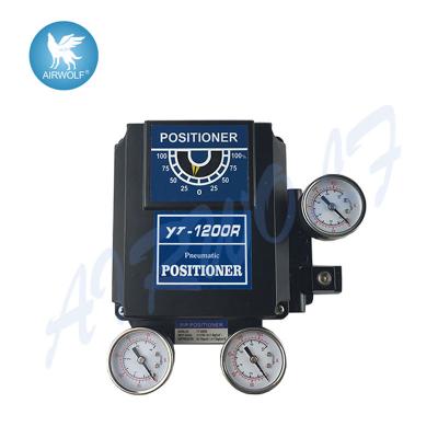 China YTC General Positioner YT-1200R Black Smart Valve Positioner Electro Pneumatic Positioner for sale