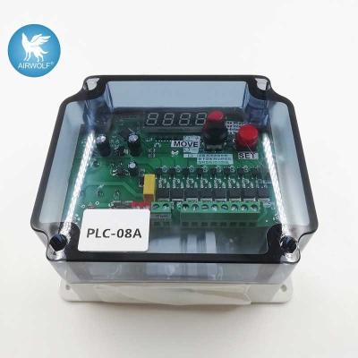 China Electronic Equipment PLC-08A AC220V DC24V 8 Road Pulse Signal Alternating Controller for sale