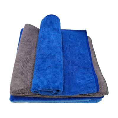 China Colorful Super Clean Water Microfiber Weft Knitting Cleaning Towel Child Safe Absorption for sale