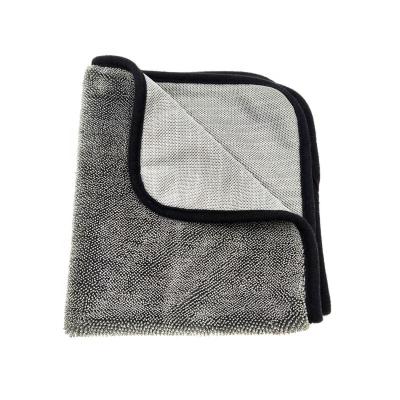 China Car Child Safe Drying Towel Twisted Drying Towel Double Sides Microfiber Twist for sale