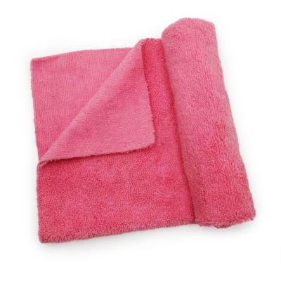 China Manufacturer QUICK DRY Professional Blend, Double-Pile Plush, Microfiber Towels Double-Pile Auto Detailing Plush Fabric for sale