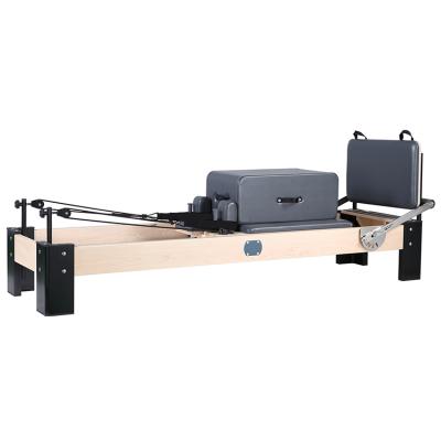 China hot sale best quality wooden pilates reformer for home 2395*760*490MM for sale