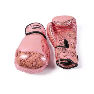 China Universal Custom Gain Leopard Print Leather Boxing Glove for sale