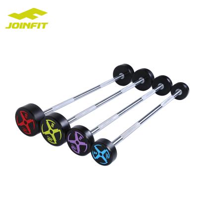 China JOINFIT Commercial Fixed Rubber Barbell J.M.048B for sale