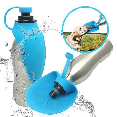 China Puppy Hot Water Sustainable Travel Mug Pet Drinking Vending Feeder For Outdoor Pets for sale