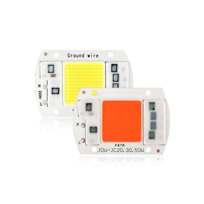 China PCB Board / AC 220V Smart COB Lamp 20W 30W 50W Detector / Spare / Project LED Chip Beads LED Lamp Without Outboard Driver DIY Chip for sale