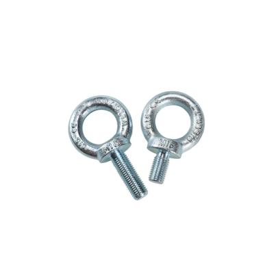 China General Industry Round Hole Screw Galvanized National Standard 4.8 Grade Ring Lifting Ring Bolt For Ship for sale