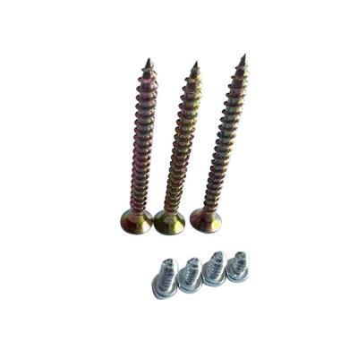 China Galvanized Round Round Head Chipboard Screws for sale