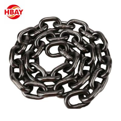 China High Strength Industrial Lifting Chain Hardware Metal Chain G80 Lifting Chain for sale