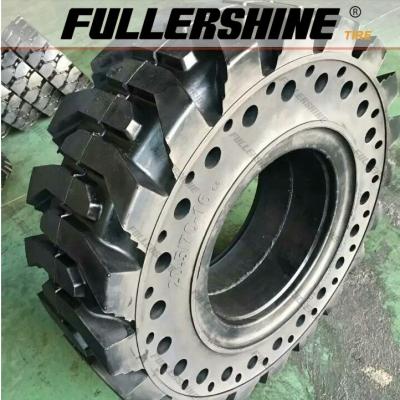 China FULLERSHINE Skid Steer Solid Tires 10-16.5 12-16.5 14-17.5 20.5/70-16 16/70-20 36x12.5-20 33x12-20 31x10-16 16/70-16 30x10-16 20.5/70- 16 for sale