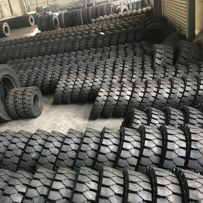 China Garment Shops China FULLERSHINE Brand Solid Forklift Tire For 6.50 x 10 and 28x9 x15 for sale