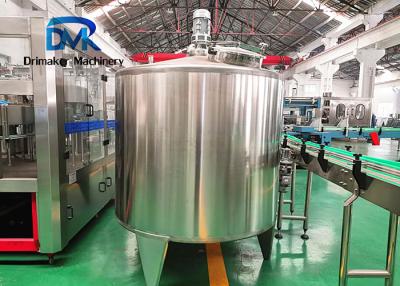 China 304 Stainless Steel Electric Heating Mixing Tank 1000l 380v/220v 50hz for sale