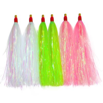 China Mylar Snap Riddle Bucktail Snap Flounder Rigs Flounder Fishing Lures Bait Rigs Tube Riddle Bait for sale