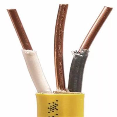 China Housing / Building NMD90 14/2AWG 300 Volt Flat NMD90 Copper Wire Cable for sale