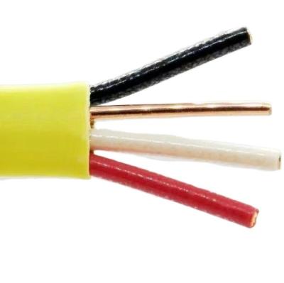 China Housing / Building NMD90 10/3AWG 10/2AWG 300 Volts Copper Conductors Nonmetallic Sheathed Cable NMD90 Building Wire for sale