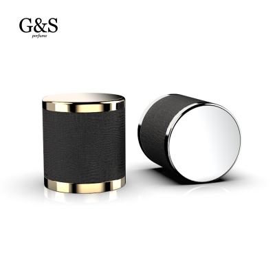 China Wholesale Lurury Plastic And Leather Perfume 15mm Capsule for sale