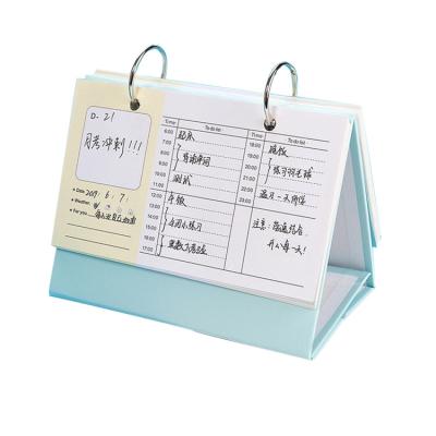 China paper & Custom Colorful Cardboard Best 365 Days Tear Off Calendar Printing Daily Planner Table Calendar Printing for sale