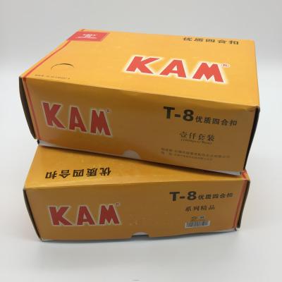 China Wholesale White/Black 1000set LEAD FREE Kam Fasteners T3 T5 T8 Full Sets KAM Snaps Press Poppers Resin Snaps Fasteners for sale