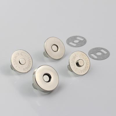 China Durable High Quality 250set/box 10mm Strong Magnetic Snaps Buttons For Leather Purse Magnetic Fasteners for sale