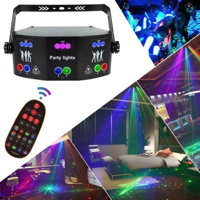 China Nightclubs Shows /events/Wedding /KTV 15 Moving Eyes LED Laser Effect Beam Lights DJ Nightclub LED Stage Light Disco Ball Projector Lazer Lamps for sale