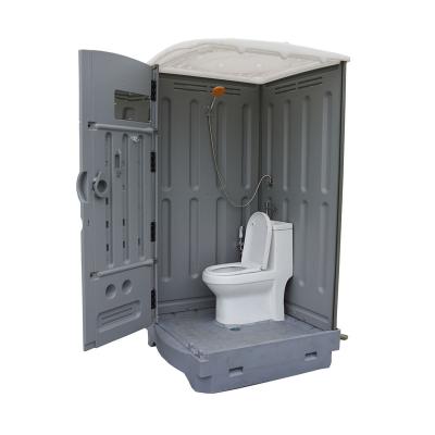 China Carport Portable Plastic Shower Room With Toilet Inside for sale