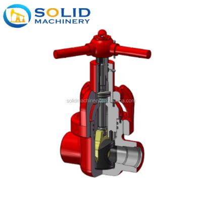 China API6A DEMCO General Mud Gate Valve For Wellhead Equipment for sale