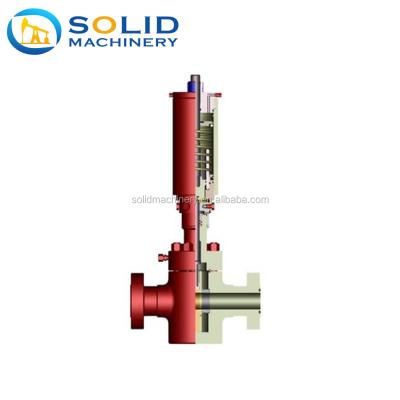 China Petroleum Machinery API 6a Hydraulic Wellhead Gate Valve Safety Valve for sale