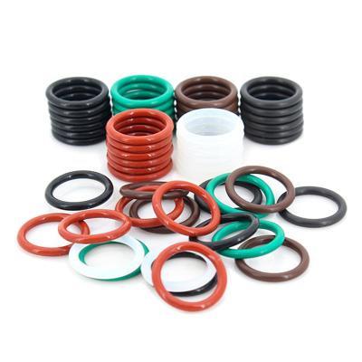 China High quality Custom Rubber O Rings Seals Silicone Nbr Hnbr Ptfe Fkm Epdm Nitrile O-Rings for sale