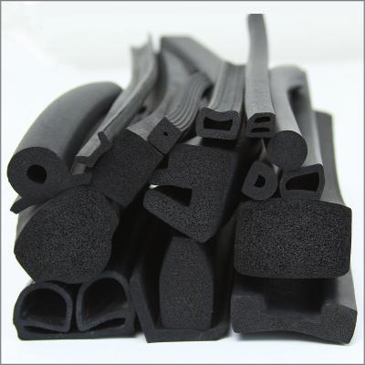 中国 Custom Rubber Epdm Seal Strip foam Profile Door Car Watertight Aluminium Soft Sponge Bumper Edge 販売のため