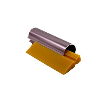 China Wholesale high quality vinyl wrap squeegee ABS silicone double-sided scraper screen printing squeegee for sale