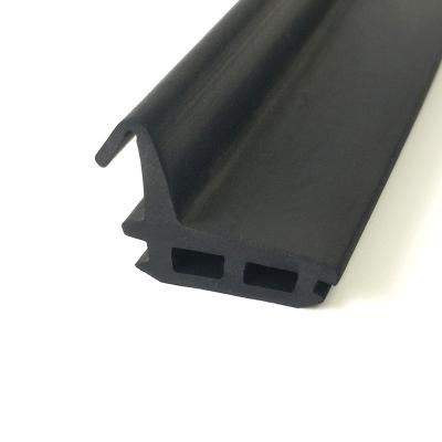 China black EPDM seal strip profile extrusion for aluminum window and door for sale