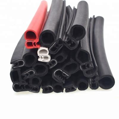 China Composite EPDM OEM different Aluminum car Window door Rubber Weather Seal strip for sale