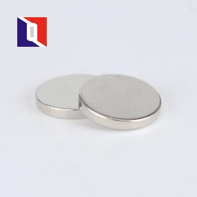 China Super Strong Industrial Magnet Neodymium N52 Magnet Nickel-Coating Disc Neodymium Magnet Manufacturer for sale