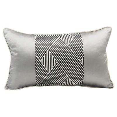 China Viable Luxury Decoration Pattern Geometric Jacquard Cushion Covers Pillows Home Decor Cushion Cover for sale