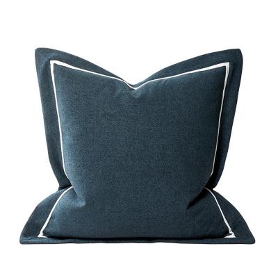 China Square Anti-pilling Cushion Cover Pillow Case 24x24 New Comfortable Soft Solid Decorative Tile Shape 2023 for sale