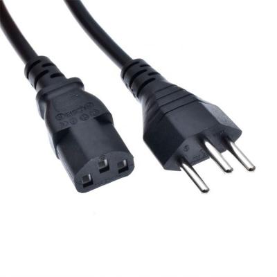 China Construction Sipu Cable Energy Supply 220v UK 2 Pin Ac Power Cord Cable 1m 1.5m 1.8m 2m for sale