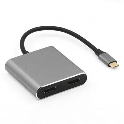 China Type-C Enabled Devices 7 In 1 Thunderbolt 3 Hub For Mackbook Pro With Type C Hub 7 Hd MI Pd*2 Sd/tf Card Reader Usb 3.0*2 Ports for sale