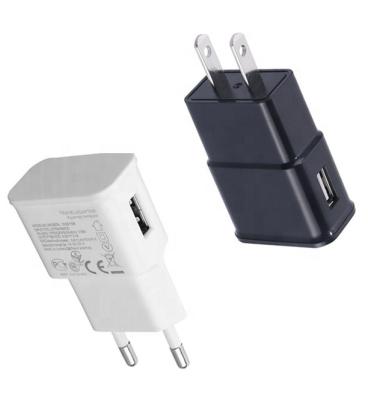 China Cell Phone Wall Charger Eu Us Plug 5v 1a Usb Wall Charger For Smart Phones for sale