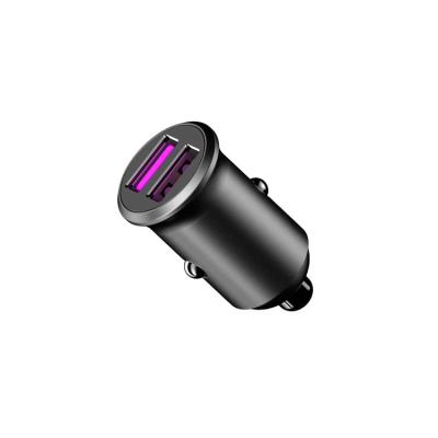 China UniversalÂ   Quick Charging Dual Port Fast Charging USB And Type C Car Car Charger QC 3.0 Charger for sale