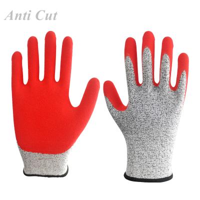 China Wholesale Abrasion Resistant Cut Nitrile Work Heavy Duty Coated Cuff Waterproof Safty Gloves Safety Insulated Cuff Importers In USA for sale