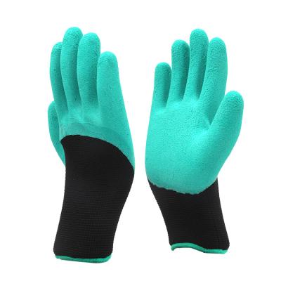 China Wholesale Reusable Waterproof Reusable Garden Gloves Claw Resistant Abrasion Resistance Latex Gloves Breathable Hand Work Safety Work Gloves For Garden for sale