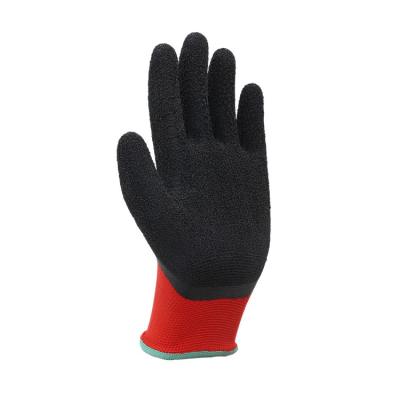 China Abrasion Resistance CE EN388 Cotton Work Gloves Nylon Palm Coated Garden Gloves Mechanic Industrial Hand Safety Gloves For Women Men for sale