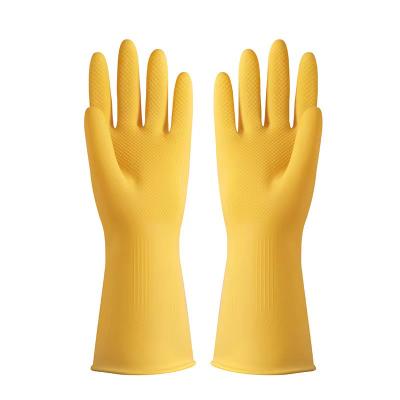 China Food Grade Dish Chemical Resistant Wash Up Kitchen Rubber Resistant Latex Safety Gloves Chemical Resistant Glove for sale