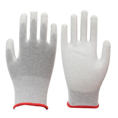 China Anti Static Electronics Work CPU Coated Hand Finger ESD Protective Computer Gloves Anti Static Non Static PC Safety Gloves for sale