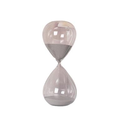 China Factory Price Modern Transparent Solid Souvenir Gift Sand Glass Clock for sale