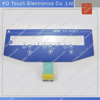 China Industrial Equipment OEM Membrane Keypad With Embossed Dome for sale