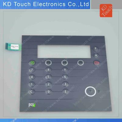 China Industrial Equipment Textured Waterproof Etching Led Polydome Membrane Switch for sale