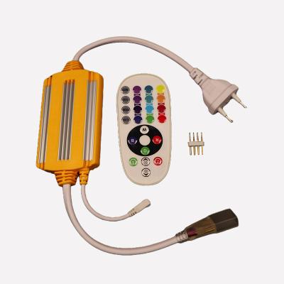 China Amazon Specializes In RGB Marquee With Remote Control Device 5050 Infrared Color Changing Lamp With Power Controller 18*10.5*4cm for sale