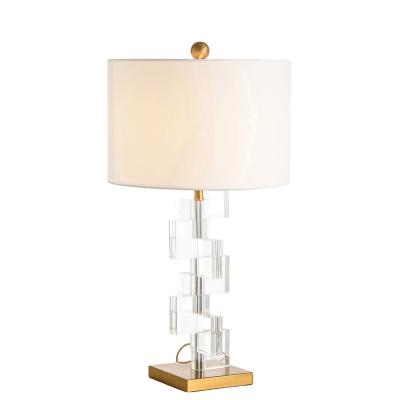 China Modern nordic post-modern and contracted living room bedroom some crystal place near the head of a bed aureate desk lamp for sale